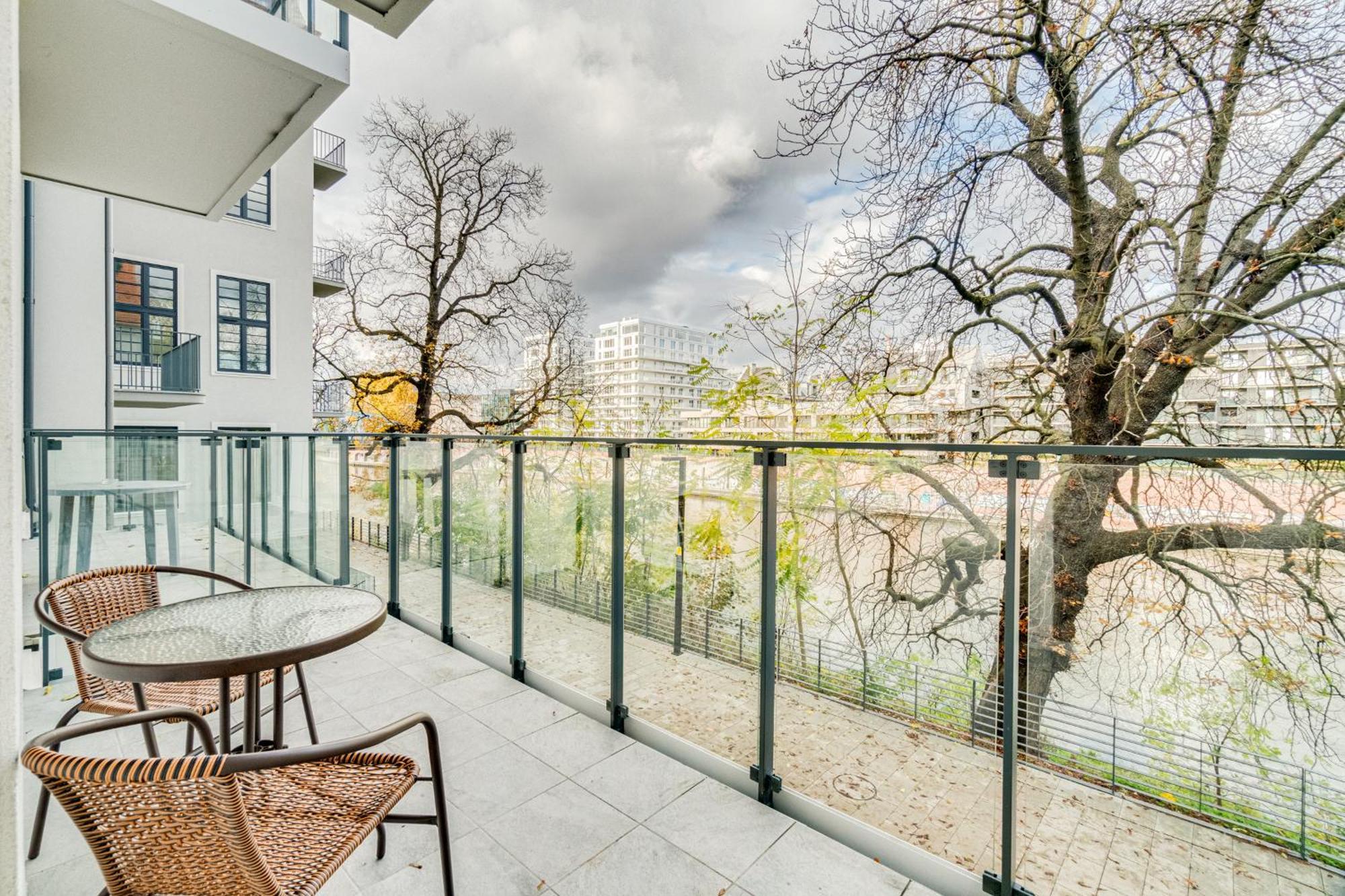 Apartament Riverside View - Parking Free Wrocław Eksteriør bilde